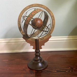 VINTAGE ANTIQUE ASTROLOGY ART GLOBE